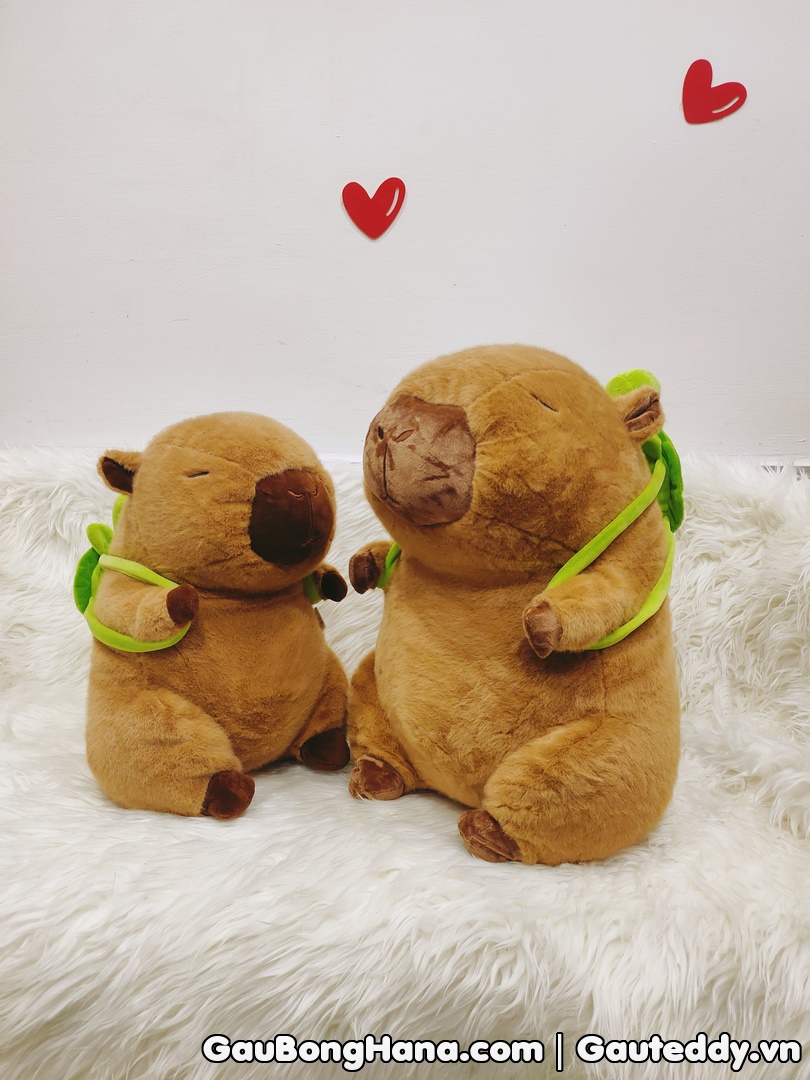 Chuột Bông Capybara Đeo Balo