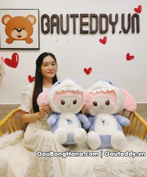 Thỏ Bông Melody Nón Cá Mập