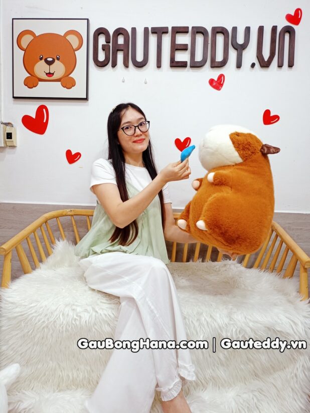 Chuột Bông Hamster Rút Mũi
