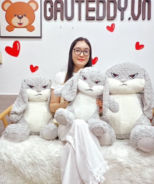 Thỏ Bông Mặt Qụau