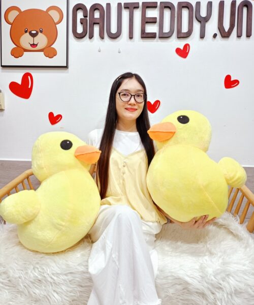 Vịt Bông Vàng Ngồi